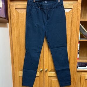 Old Navy Dark Blue High-Rise Pixie Pants